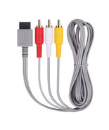 Audio Video AV Composite 3 RCA Cable for Nintendo Wii NEW US SELLER - £17.22 GBP