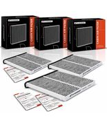 3-PC Cabin Air Filter with Activated Carbon Compatible with Mazda Vehicl... - $39.22 CAD