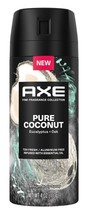 AXE Aluminum Free 72-Hour Premium Body Spray, Pure Coconut, 4 Oz. Spray Can - £11.69 GBP