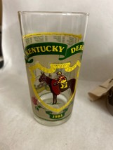 Vintage Kentucky Derby mint Julep Churchill Downs glass 1981 - $9.89