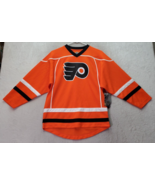 NHL Philadelphia Flyers Jersey Ice Hockey Youth XL Orange 100% Polyester... - £18.23 GBP