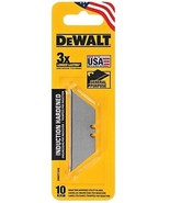 DeWALT DWHT11010 Steel Heavy-Duty Utility Blades Gray, 10 Pack - $19.96