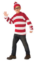 Rubie&#39;s Deluxe Child&#39;s Where&#39;s Waldo Costume, Small - $115.12