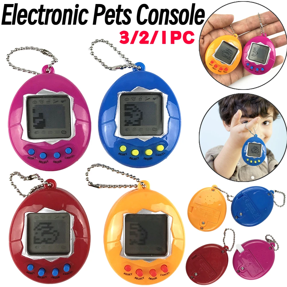 3/1PC Nostalgic Electronic Pets Console Retro Digital Pet Toys Funny Virtual - £8.21 GBP+