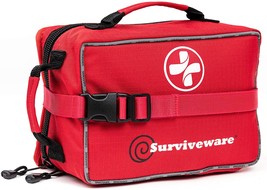 200-Piece Surviveware Comprehensive Premium First Aid Kit Emergency Medical Kit - £143.14 GBP