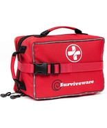 200-Piece Surviveware Comprehensive Premium First Aid Kit Emergency Medi... - £125.54 GBP