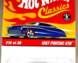 2005 Hot Wheels Classic Series 2 14/30 1967 PONTIAC GTO Black Variant w/... - $15.00