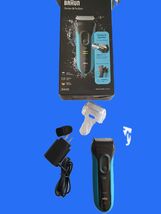 Braun Series 3 ProSkin 3040s Electric Shaver Blue Wet &amp; Dry 3 Flexible B... - $24.99