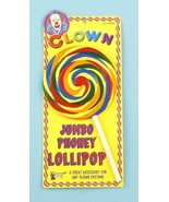 FORUM CLOWNJUMBO PHONEY PLASTIC LOLLIPOP PROP HALLOWEEN COSTUME ACCESSOR... - $14.73