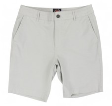 Faherty All Day Shorts Men&#39;s 30 Gray 9&quot; Lightweight Casual Drawstring - £26.43 GBP