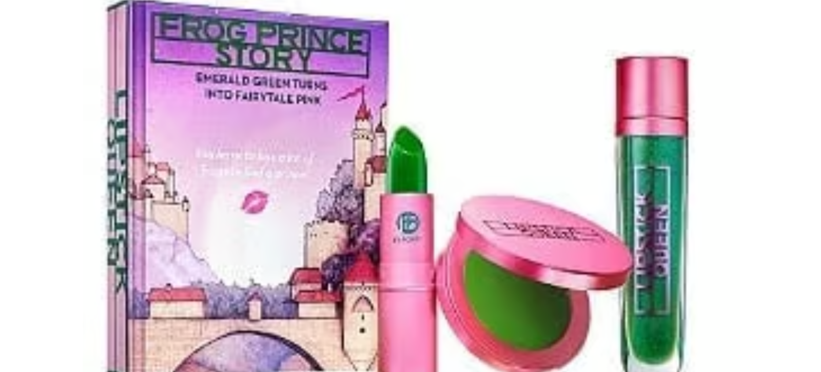 Lipstick Queen Frog Prince Story, Lipstick, Lipgloss & Cream Blush Set - NIB