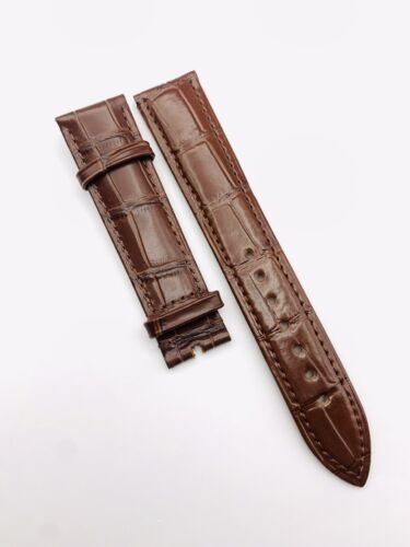 Primary image for beautiful omega BROWN leather strap,without buckle 20mm