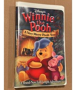 Disney&#39;s WInnie The Pooh A Very Merry Pooh Year (VHS/Clamshell) *Pre-Own... - $9.99
