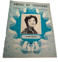 Vintage Sheet Music Among My Souvenirs Connie Francis   1927 - $9.89