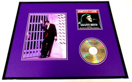 Johnny Cash Framed 16x20 Greatest Hits CD &amp; Photo Set - £62.12 GBP