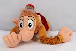 Disney Plush Abu Aladdin Stuffed Animal 13” Stretch Arms No Sound Disney Store - $11.29