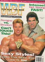WBF Bodybuilding Lifestyles Magazine 1991 December Lou Ferrigno &amp; Strydom - $19.99