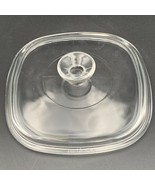 PYREX Corning Glass Lid A9C A-9-C Clear Square Casserole Replacement Lid... - £10.62 GBP