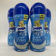 (4) Snuggle Scent Shakes In-Wash Scent Booster Beads, Blue Sparkle, 9 Ou... - $32.29