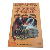 #1 Dungeon of Dread Endless Quest Book Dungeons &amp; Dragons 1st Printing 1982 CYOA - £19.93 GBP