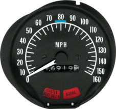 OER 160MPH Speedometer With Seatbelt Warning 1970-1974 Pontiac Firebird - £261.49 GBP
