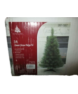 36&quot; Snow Ridge Fir Green Christmas Tree - £44.12 GBP