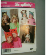 0930 Simplicity Misses&#39; and Child&#39;s hats in 3 sizes  Uncut - £9.34 GBP