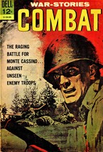 Dell Comic Book #8, Combat War-Stories &quot;Cassino&quot;, 1963 - £5.38 GBP