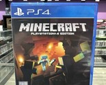 Minecraft: PlayStation 4 Edition (Sony PlayStation 4) PS4 Tested - $22.10