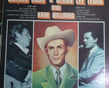 Johnny Cash &amp; Jerry Lee Lewis Sing Hank Williams [Vinyl] - $39.99
