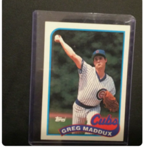 1989 Topps - Greg Maddux #240 - Chicago Cubs - - £1.89 GBP