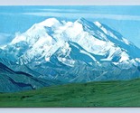 MT Mckinley National Park Alaska Ak Chrome Carte Postale M4 - £3.25 GBP