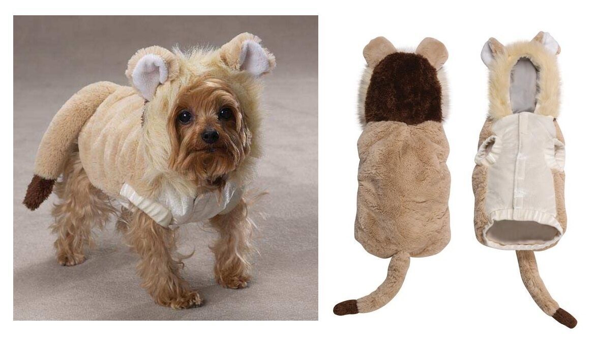 Lil' Lion King Dog Halloween Costume Wild Beast Cub Fuzzy Mane Large Size Only