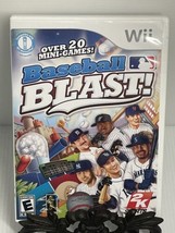 Baseball Blast (Nintendo Wii, 2009) Complete With Manual Tested - £5.36 GBP