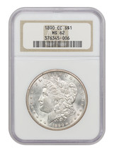 1890-CC $1 Ngc MS62 - £857.05 GBP