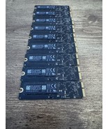 lot of 9 Apple Samsung 256GB SSD 655-858H MZ-JPV2560/0A4 - $235.62