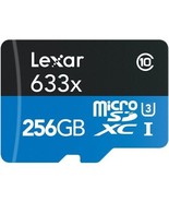 For Nintendo Switch Nextbase Dash Cam Lexar 256GB 633x Micro SD U3 Card ... - £29.20 GBP