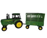 1/16 John Deere 4440 2-WD Tractor W/ Cab and Bale Wagon - $76.00