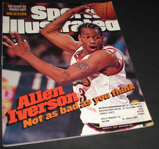 Sports Illustrated Magazine Mar 9 1998 Allen Iverson Nba Warren Sapp Nfl - £7.83 GBP