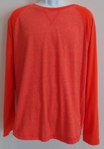 Cremieux Premium Denim Size XXL 2XL Orange Long Sleeve T-Shirt New Mens ... - $48.51