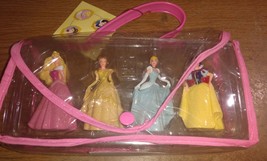 DISNEY PRINCESS FIGURINES 4 PACK Belle, Snow White, Cinderella, Sleeping... - $20.00