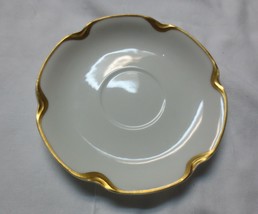 Haviland &amp; Co Limoges Ranson With Gold Trim  Saucer - £7.99 GBP