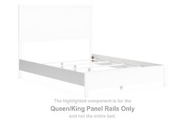 Binterglen - White - Queen/King Panel Rails - $60.00