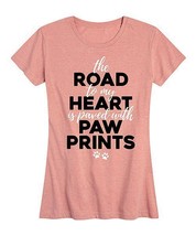 $32 Instant Message Women&#39;s &#39;The Road To My Heart&#39; Relaxed-Fit Tee Medium NWOT - £6.20 GBP
