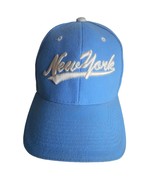 New York Embroidered Adjustable Baseball Cap Baby Blue white one size fits - $147.24 MXN
