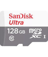 SanDisk Ultra Micro SD Card 128GB Memory Card Size: 128GB Card No Adapter - €14,73 EUR