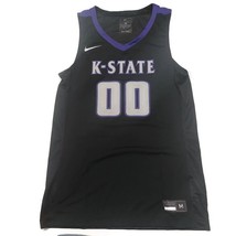 Nike Dri-Fit Womens Size M Kansas State Wildcats #00 Basketball Jersey Black - £22.17 GBP