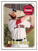 2018 Topps Heritage Dustin
  Pedroia   Boston Red Sox Baseball Card
  TMH1A - $3.00