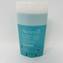Aveeno Protect Soothe Mineral Sunscreen Stick SPF 50 Sensitive Skin Exp 12/24 - £13.37 GBP
