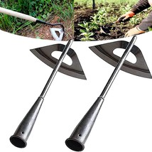 All-Steel Hardened Hollow Hoe,Garden Hoes For Weeding,Hollow Hoe For Gar... - $33.99